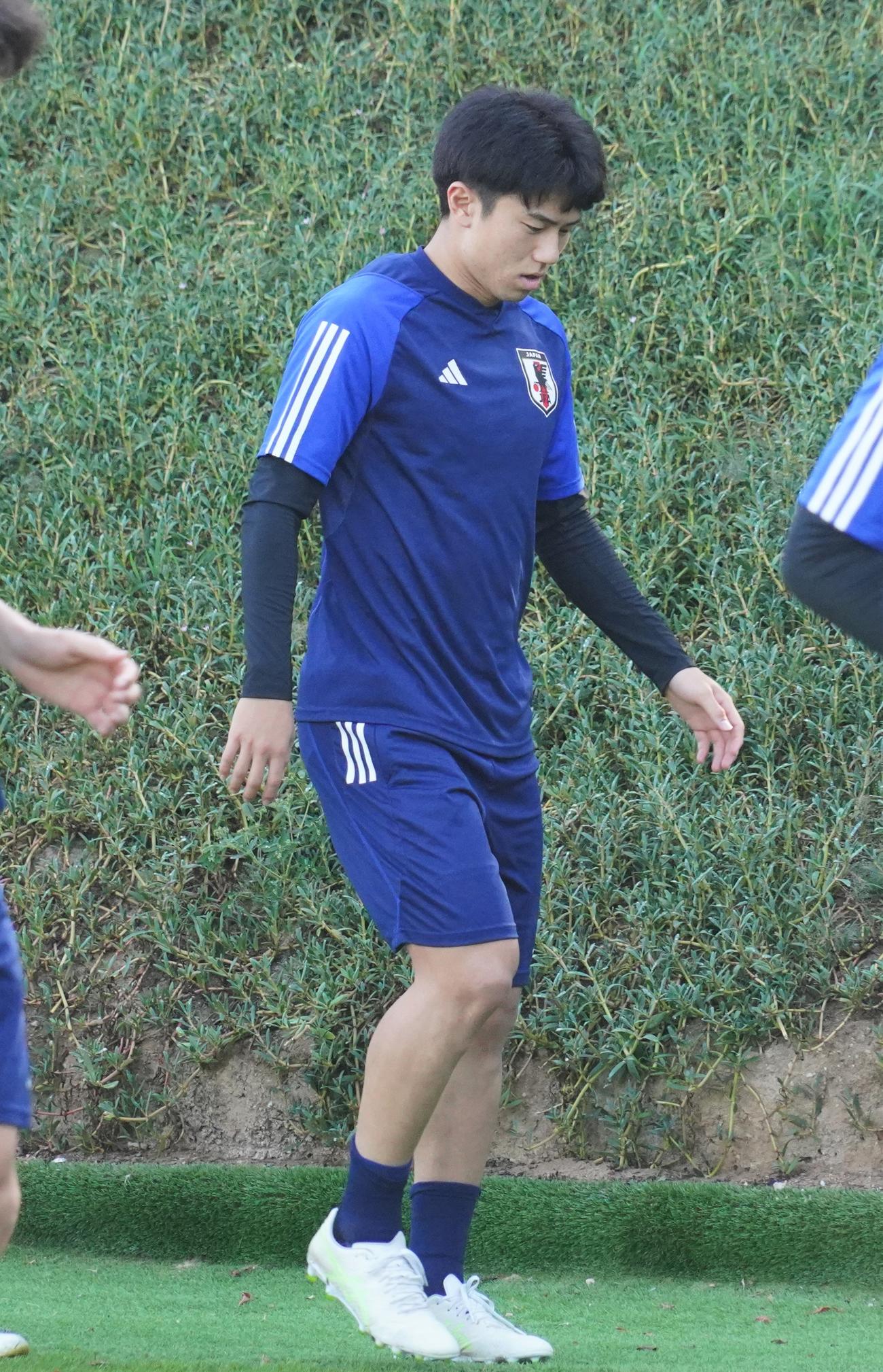 U－23日本代表MF平河悠（2024年4月18日）