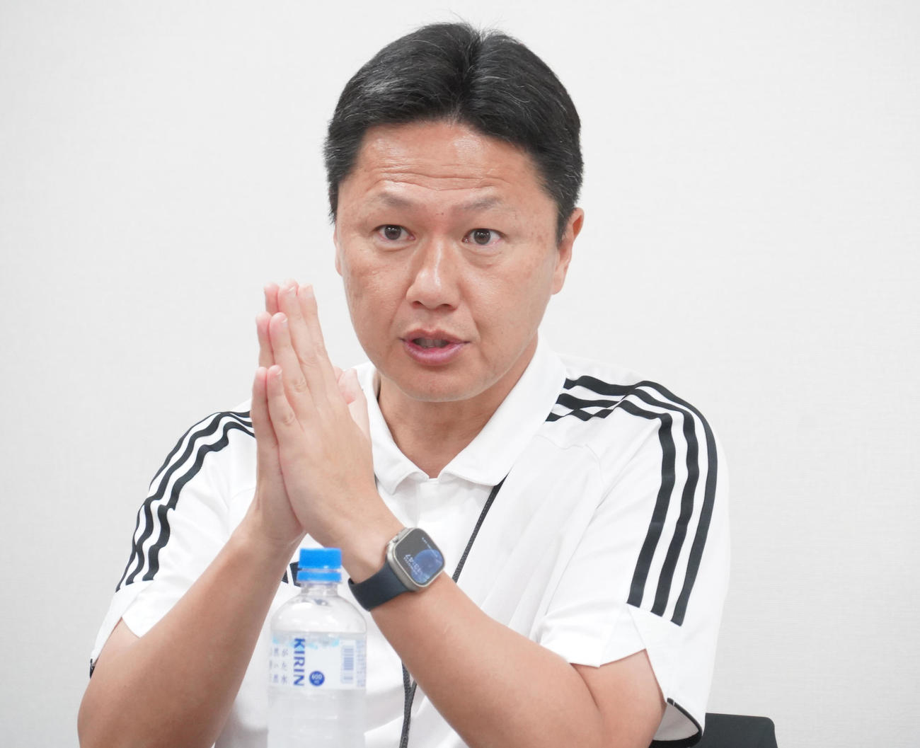 U－23日本代表大岩剛監督（2024年5月14日撮影）