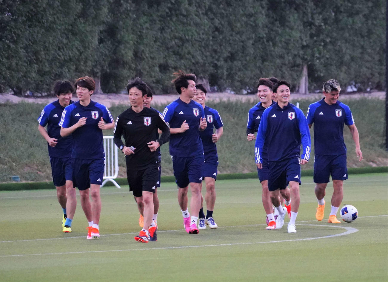 U－23日本代表（2024年4月30日撮影）