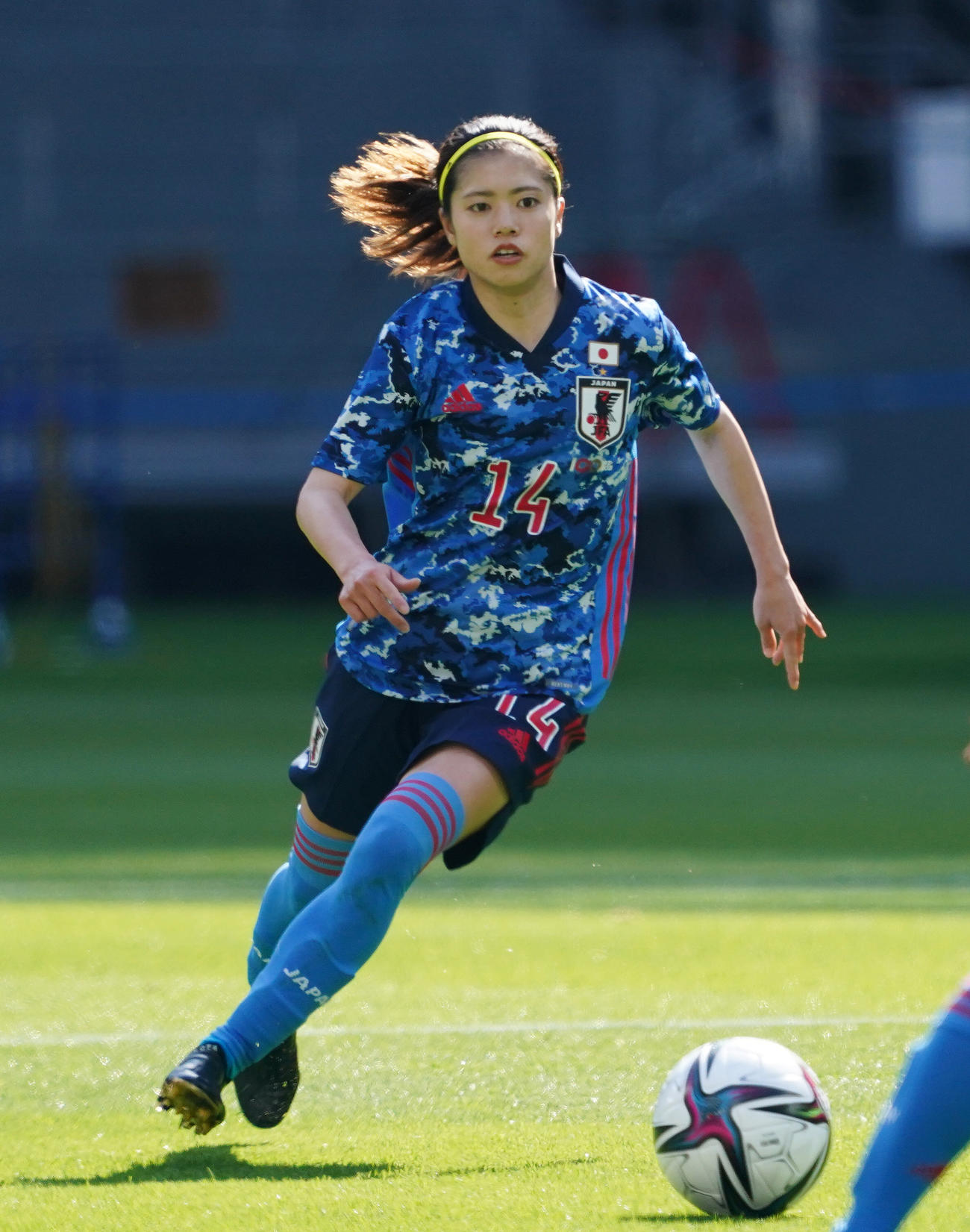 長谷川唯＝2021年4月11日