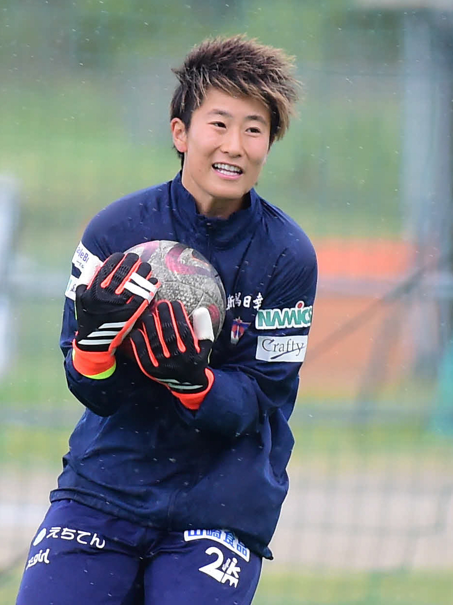 新潟レディースGK平尾知佳（2024年5月17日撮影）