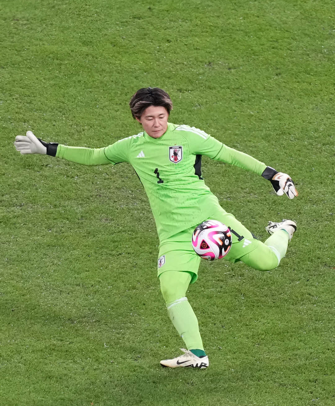 GK山下杏也加（2024年2月28日撮影）