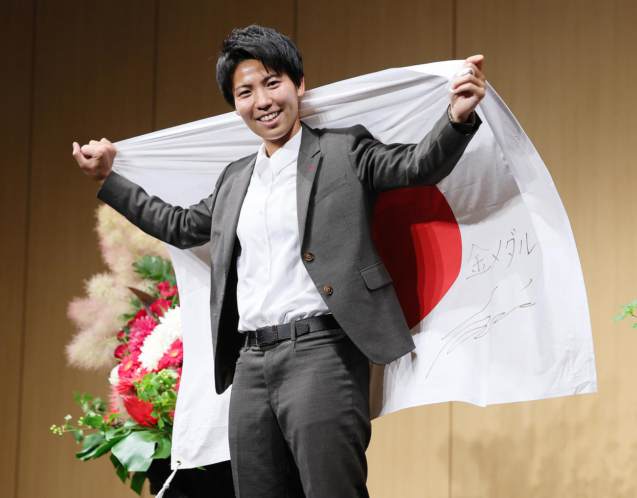 なでしこジャパンパリ五輪メンバーに選出され「金メダル」を目標に掲げた三菱重工浦和清家（撮影・足立雅史）
