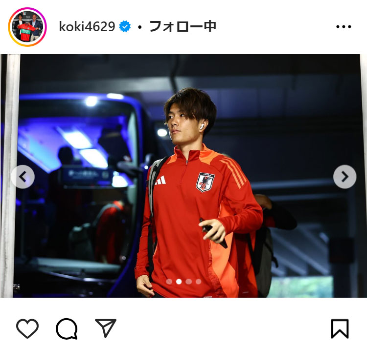 小川航基のインスタグラムから