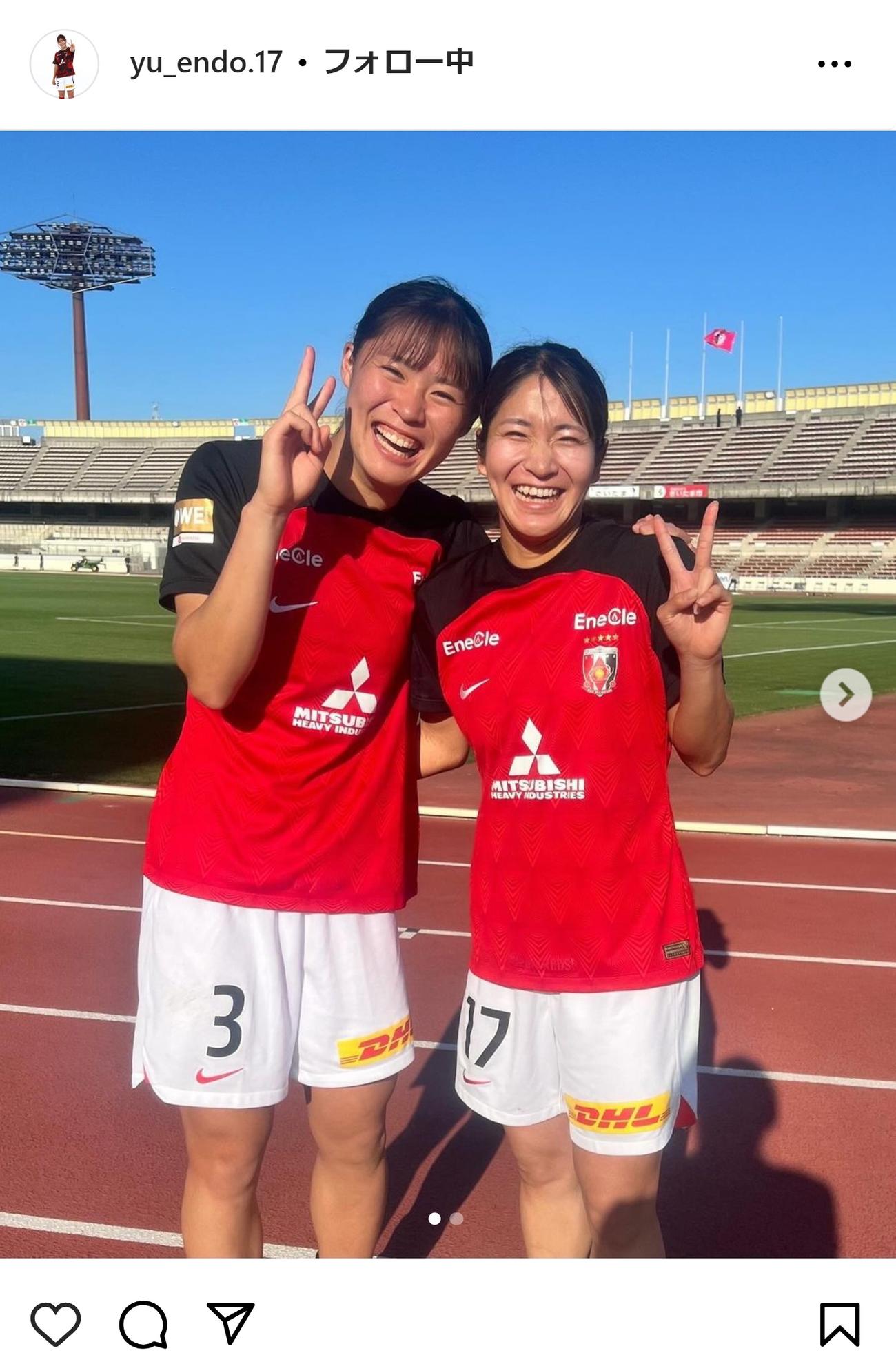 遠藤優のインスタグラムから