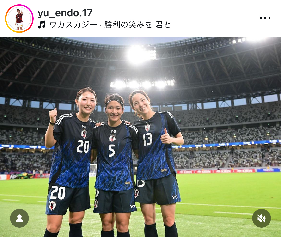遠藤優のインスタグラムから