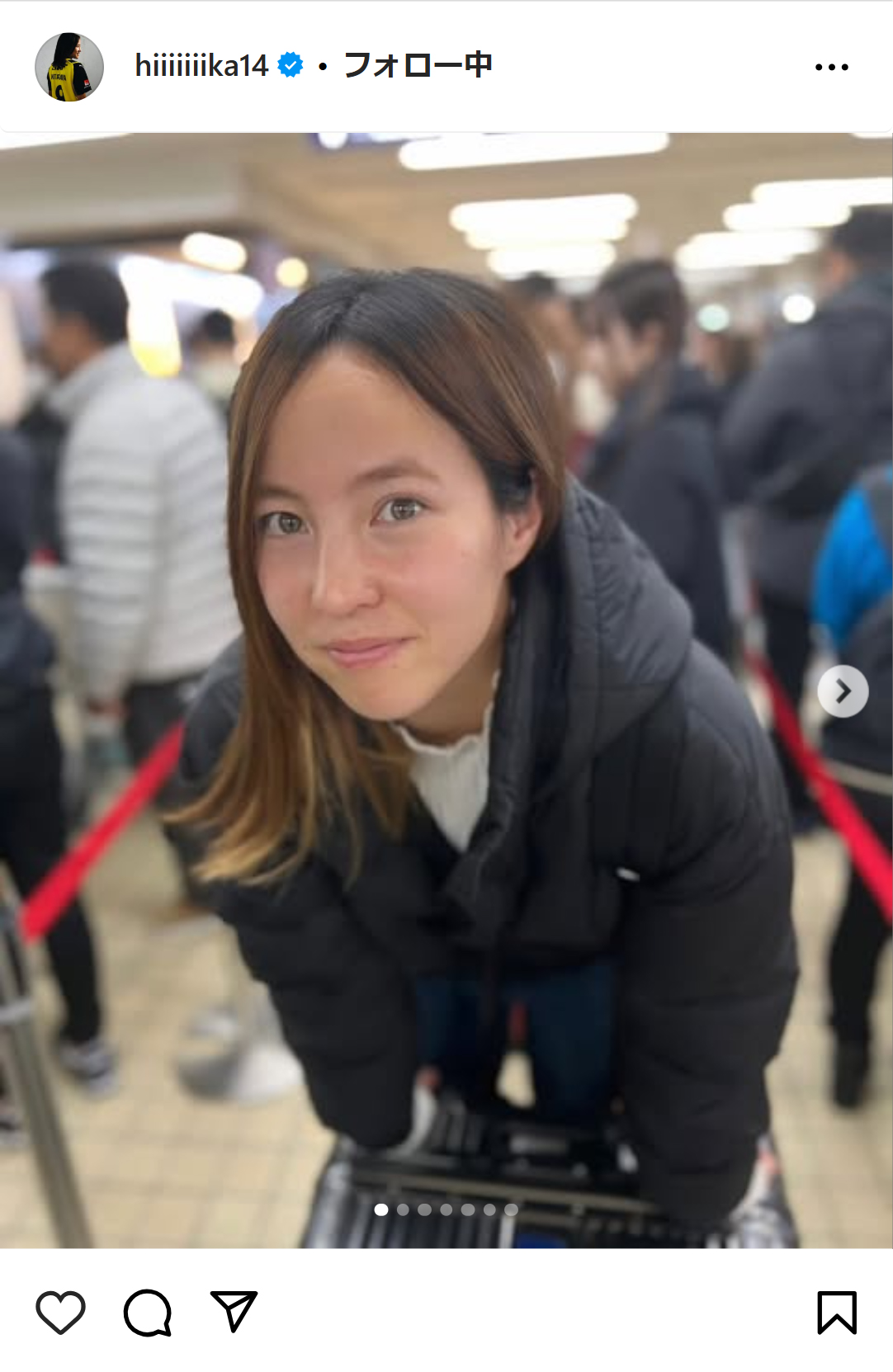北川ひかるのインスタグラムから