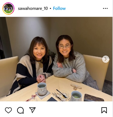 澤穂希さんのインスタから