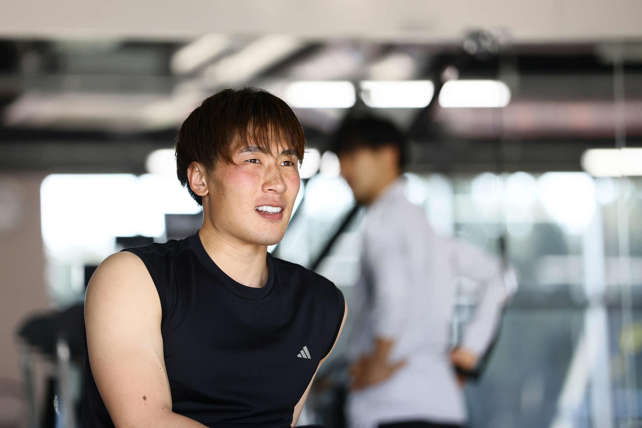 トレーニングに臨むGK大迫（C）JFA