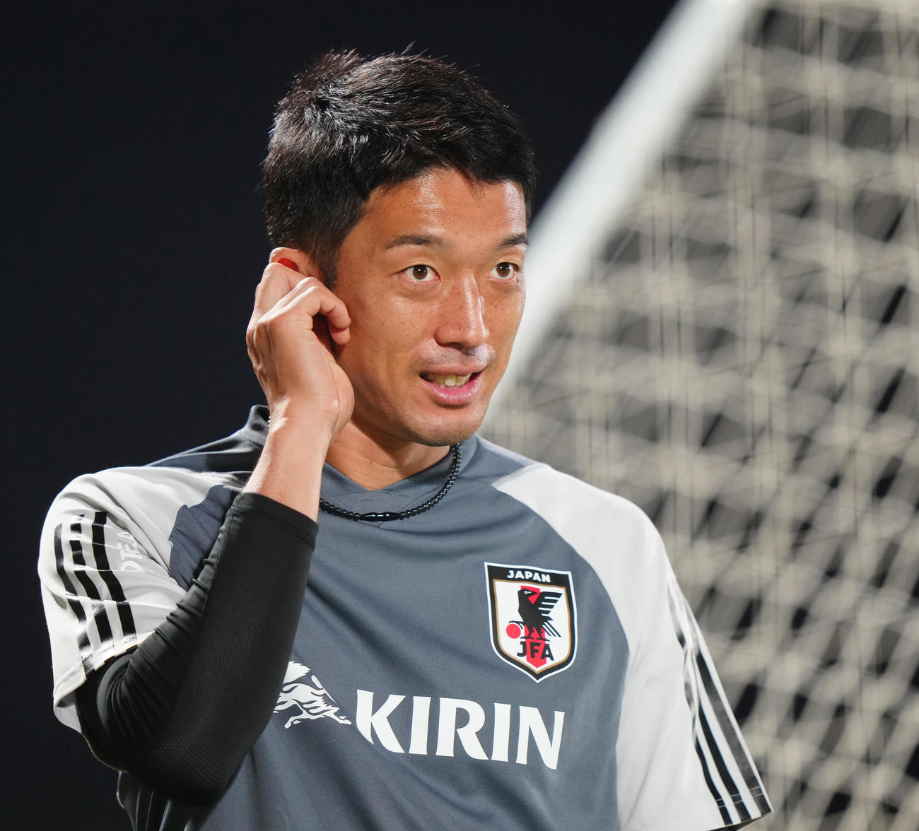 権田修一（2022年11月28日撮影）