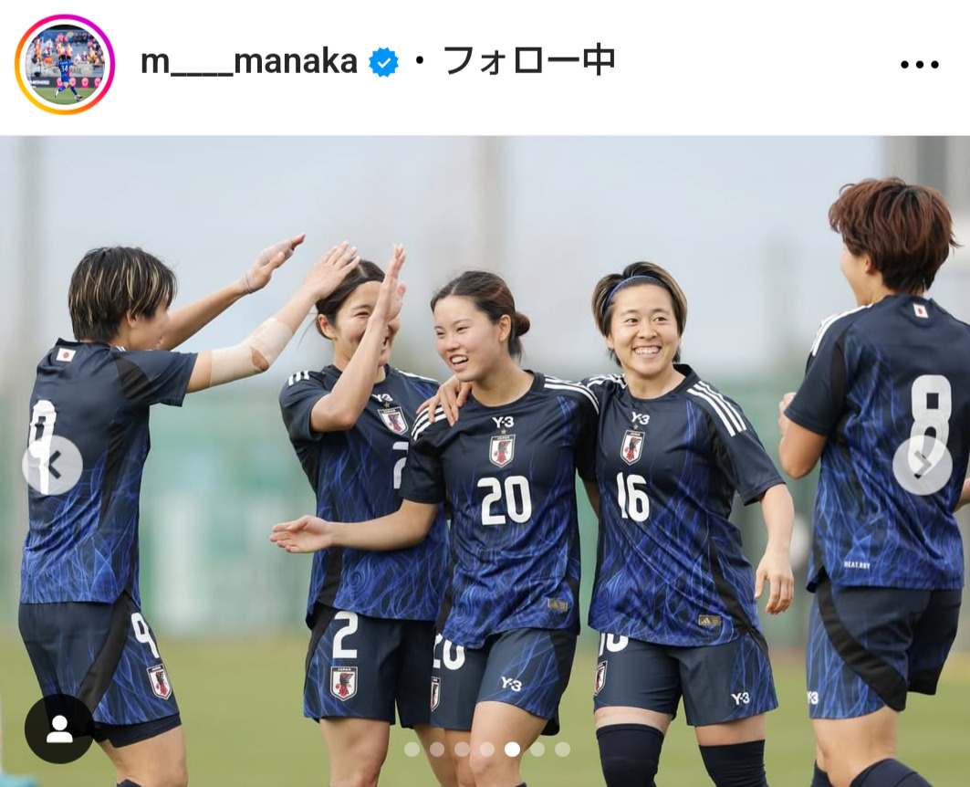 松窪真心のインスタグラムから