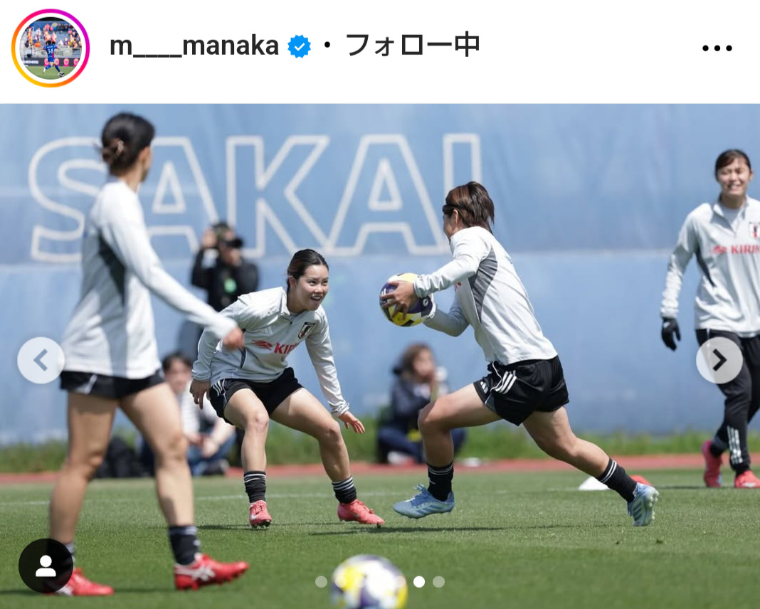 松窪真心のインスタグラムから