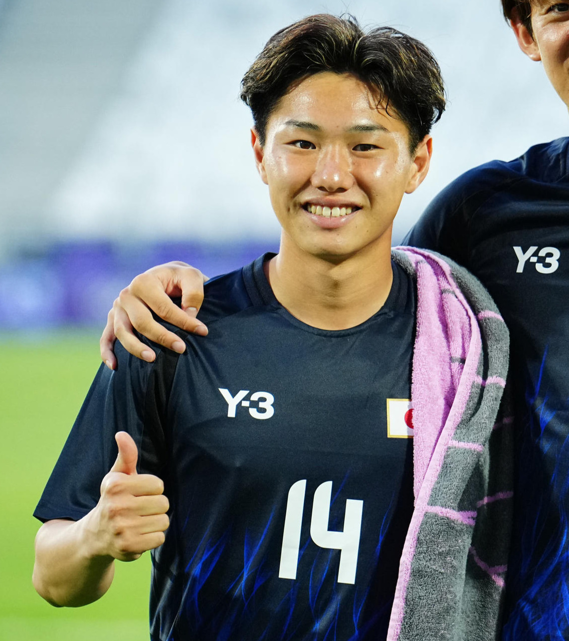 日本代表に初選出されたMF三戸舜介＝24年7月