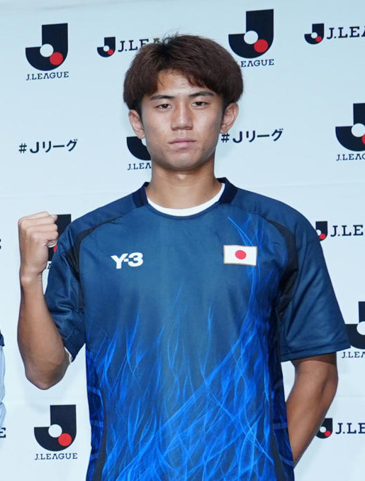 日本代表に初選出されたMF平河悠＝24年7月