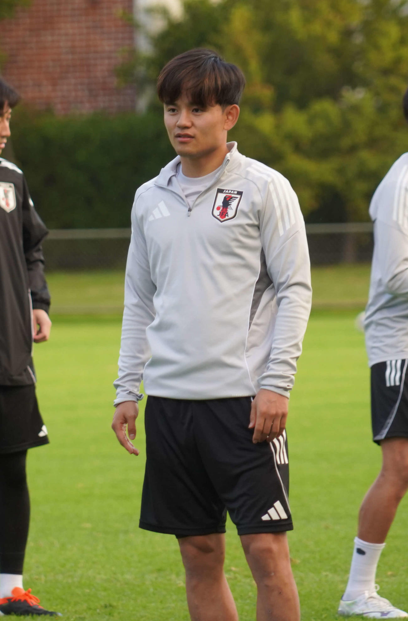 26年W杯北中米大会アジア最終予選オーストラリア代表戦に向けた練習に臨む日本代表MF久保建英（撮影・佐藤成）