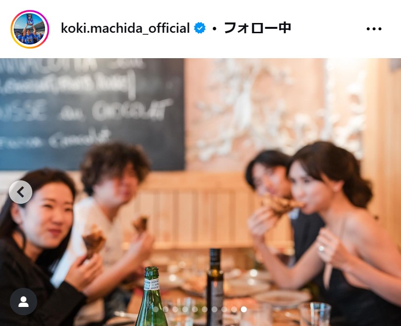 町田浩樹の2024年6月12日付インスタグラムから