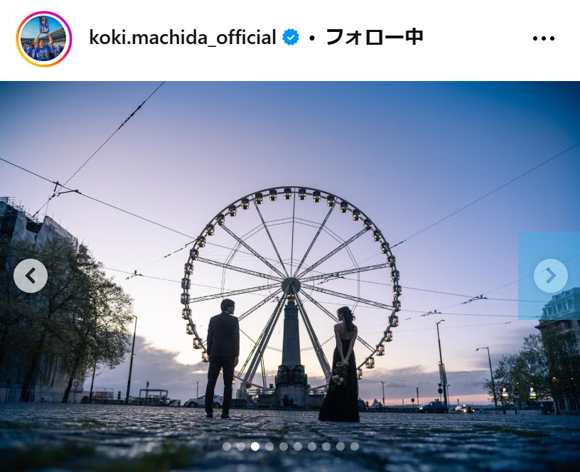 町田浩樹の2024年6月12日付インスタグラムから