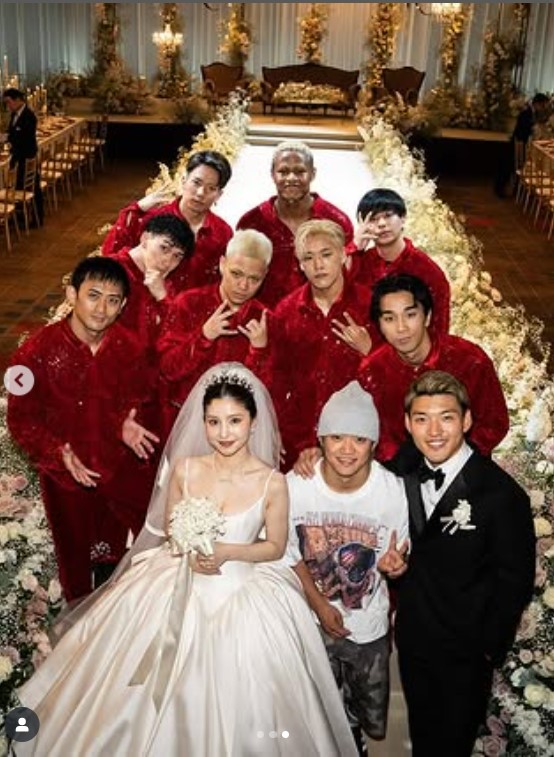 堂安律のインスタグラムから