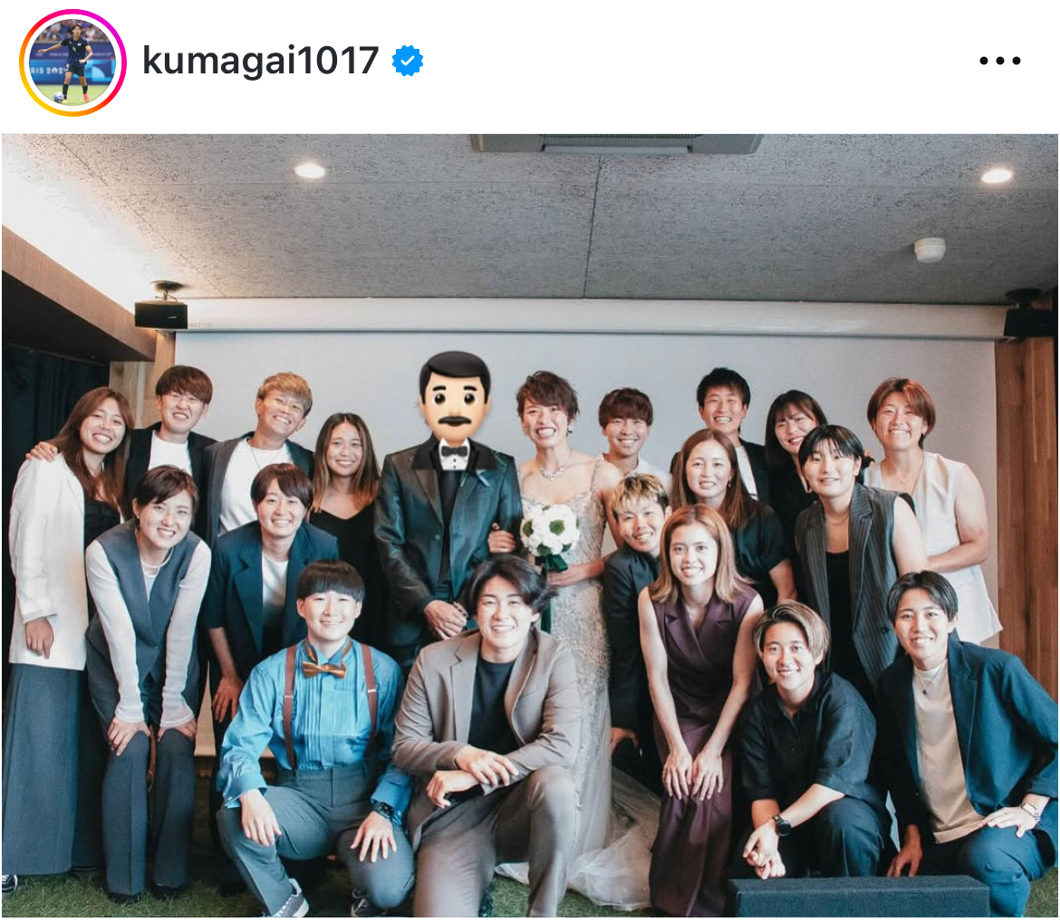 熊谷紗希のインスタグラムから