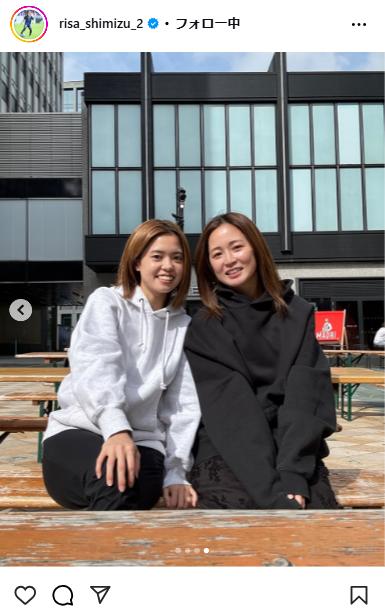 清水梨紗のインスタグラムから