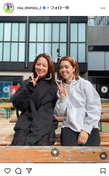 清水梨紗のインスタグラムから