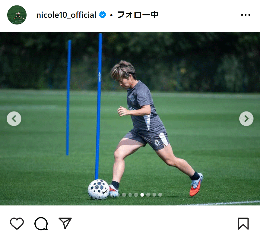籾木結花のインスタグラムから