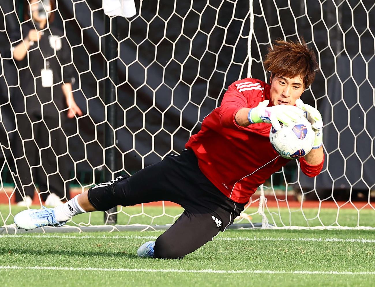 日本代表GK大迫敬介（2025年6月撮影）