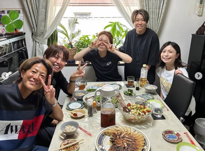 鮫島彩さんのインスタグラムから