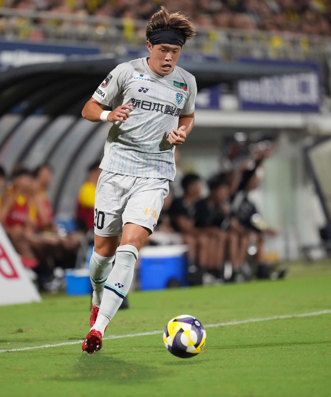 福岡DF安藤智哉（2025年8月31日撮影）