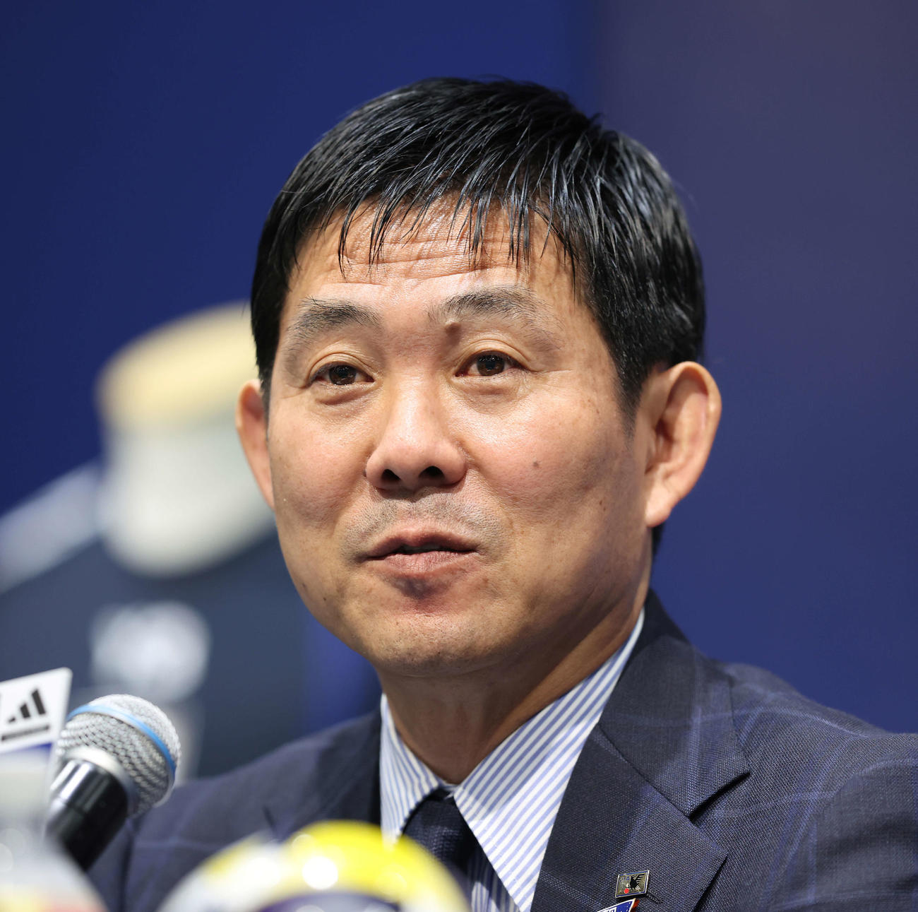 森保一監督（2025年7月撮影）