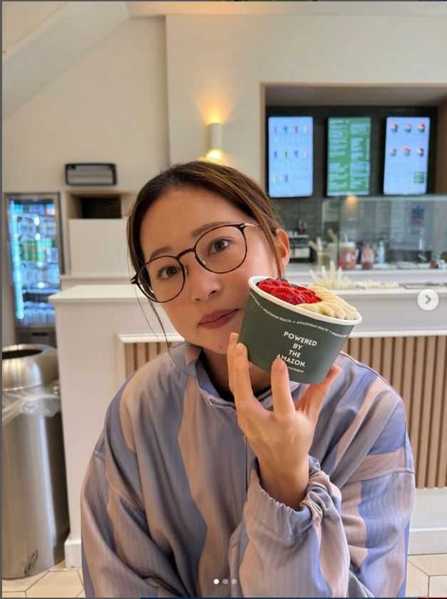 清水梨紗選手のインスタグラムから