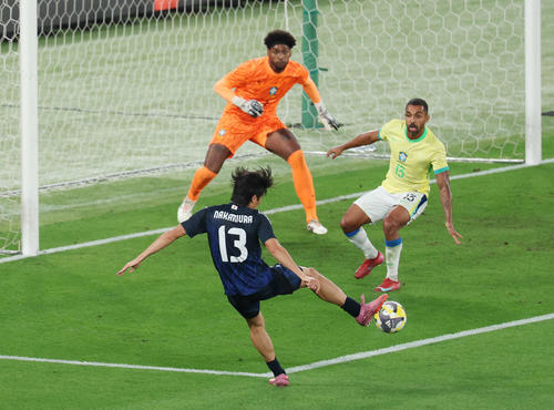 日本代表】ブラジル戦初勝利！味スタに4万4920人…森保監督待望の“青