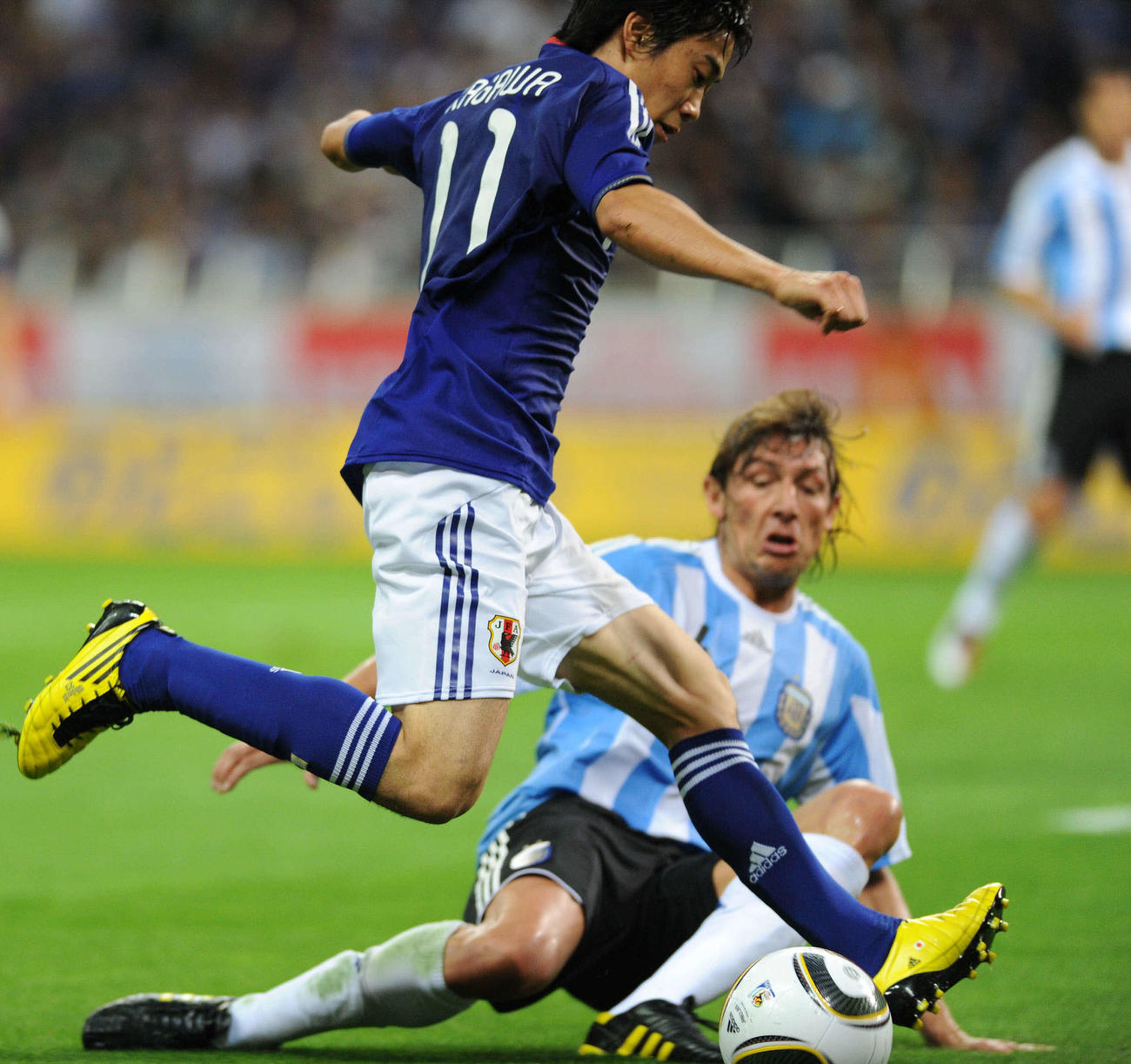 キリンチャレンジカップ2010　日本対アルゼンチン　FW香川真司＝2010年10月8日