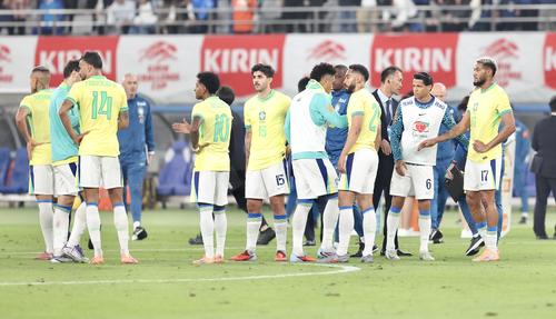ブラジルサッカー連盟の公式X、日本にリードを許した後に更新停止