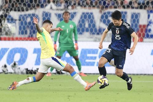 ブラジルサッカー連盟の公式X、日本にリードを許した後に更新停止