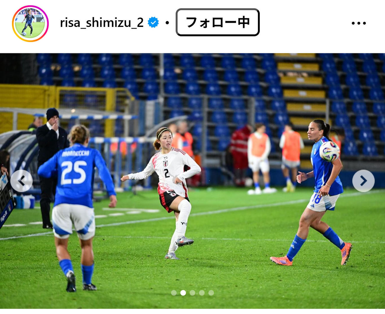 清水梨紗のインスタグラムから