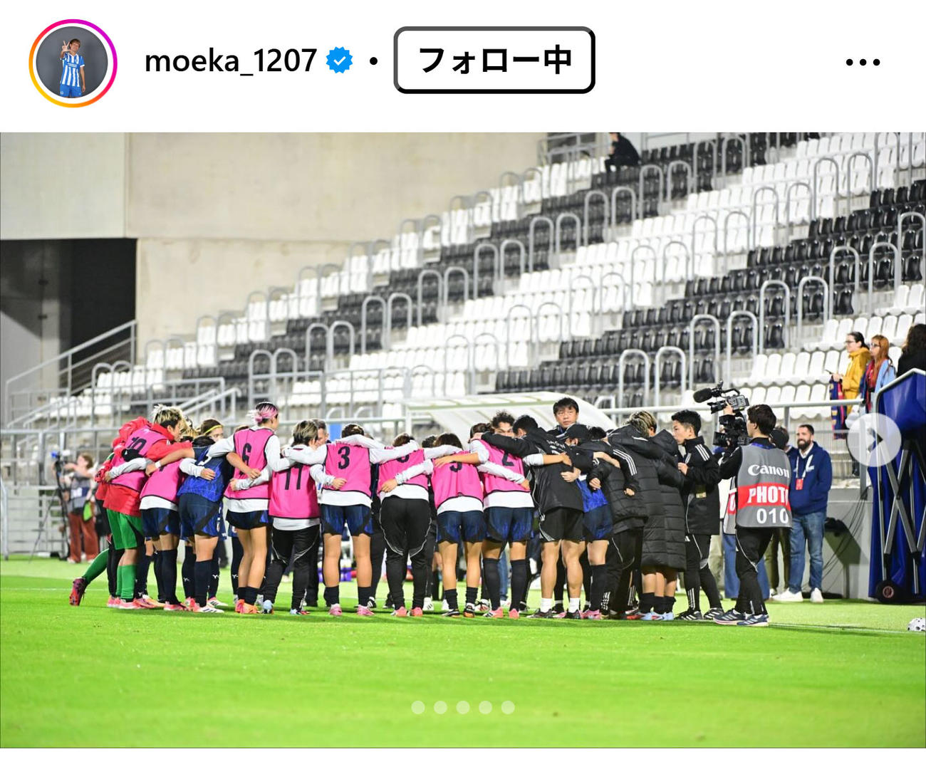 南萌華のインスタグラムから