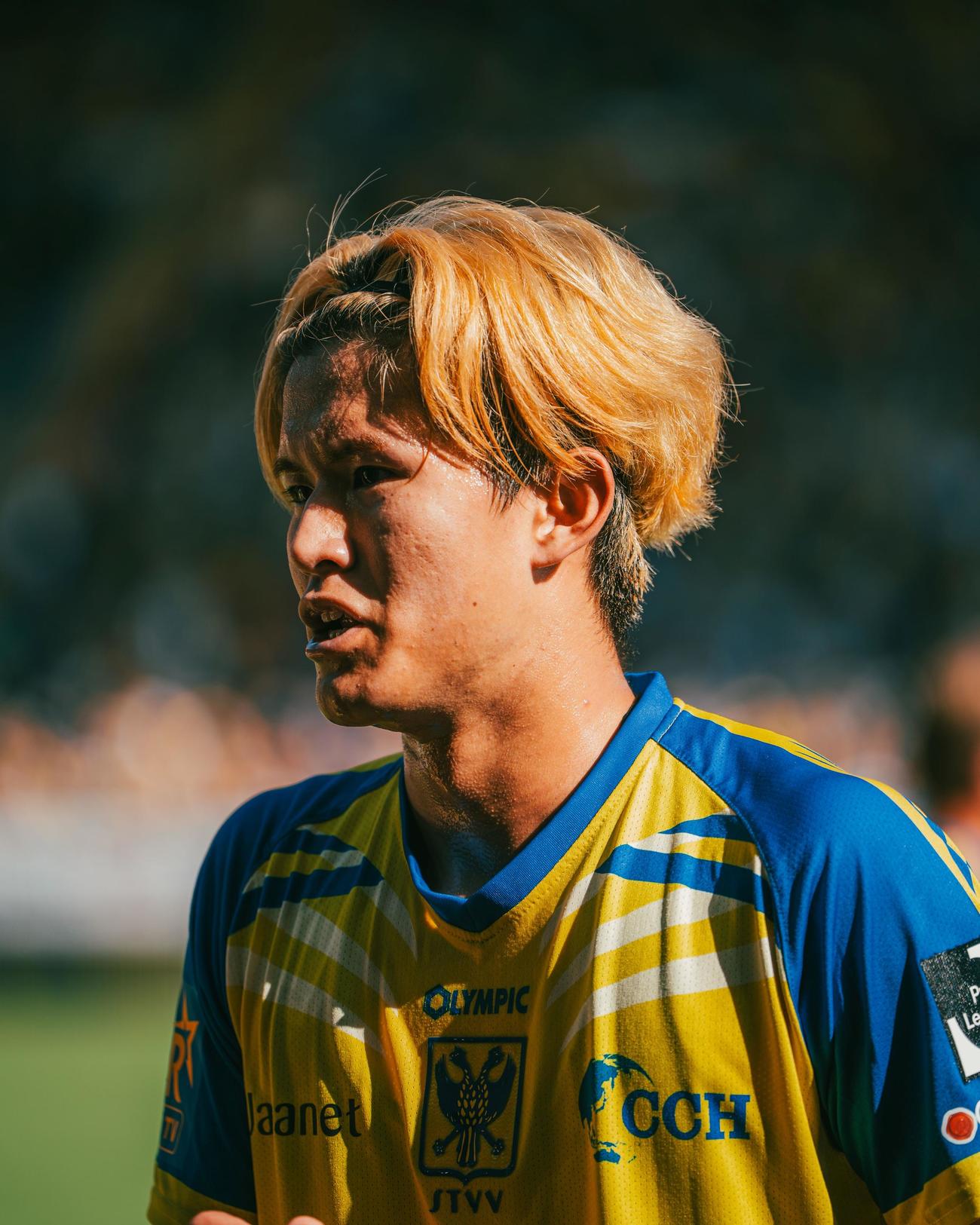 日本代表に選出されたシントトロイデンFW後藤啓介（C）STVV