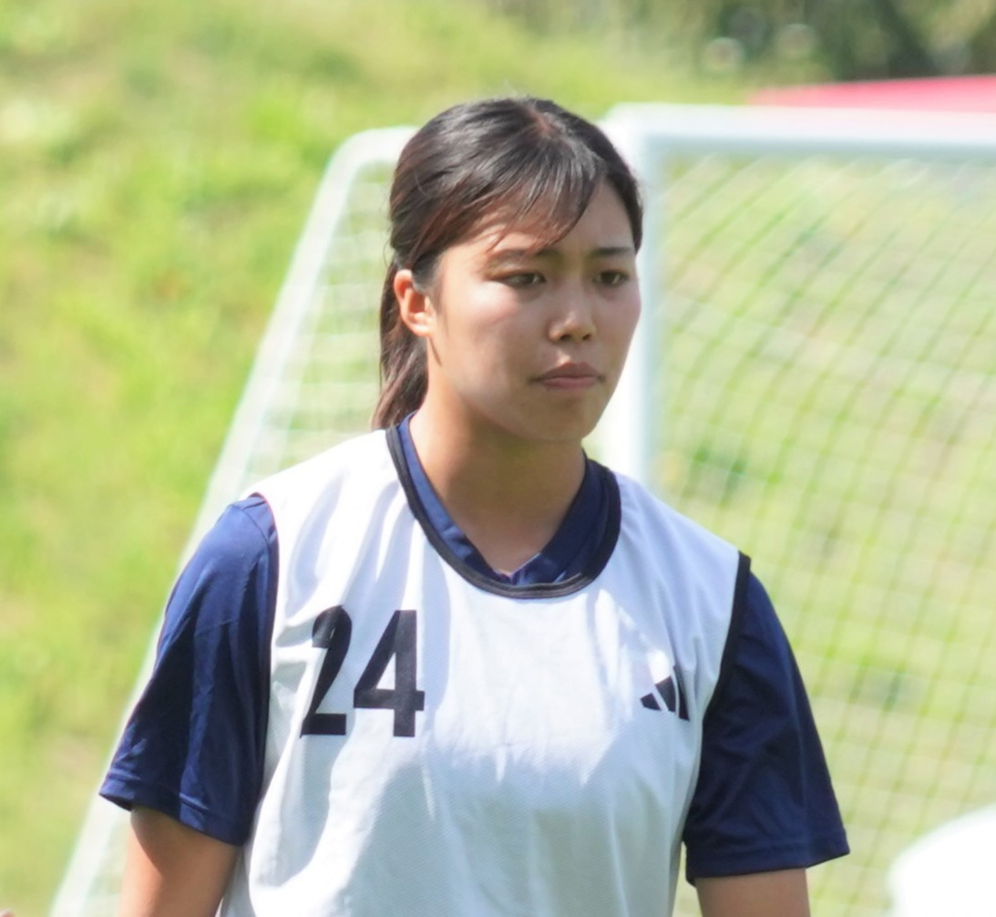 日本代表なでしこジャパンの谷川萌々子（2024年7月29日撮影）