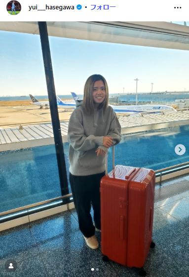 長谷川唯のインスタグラムから