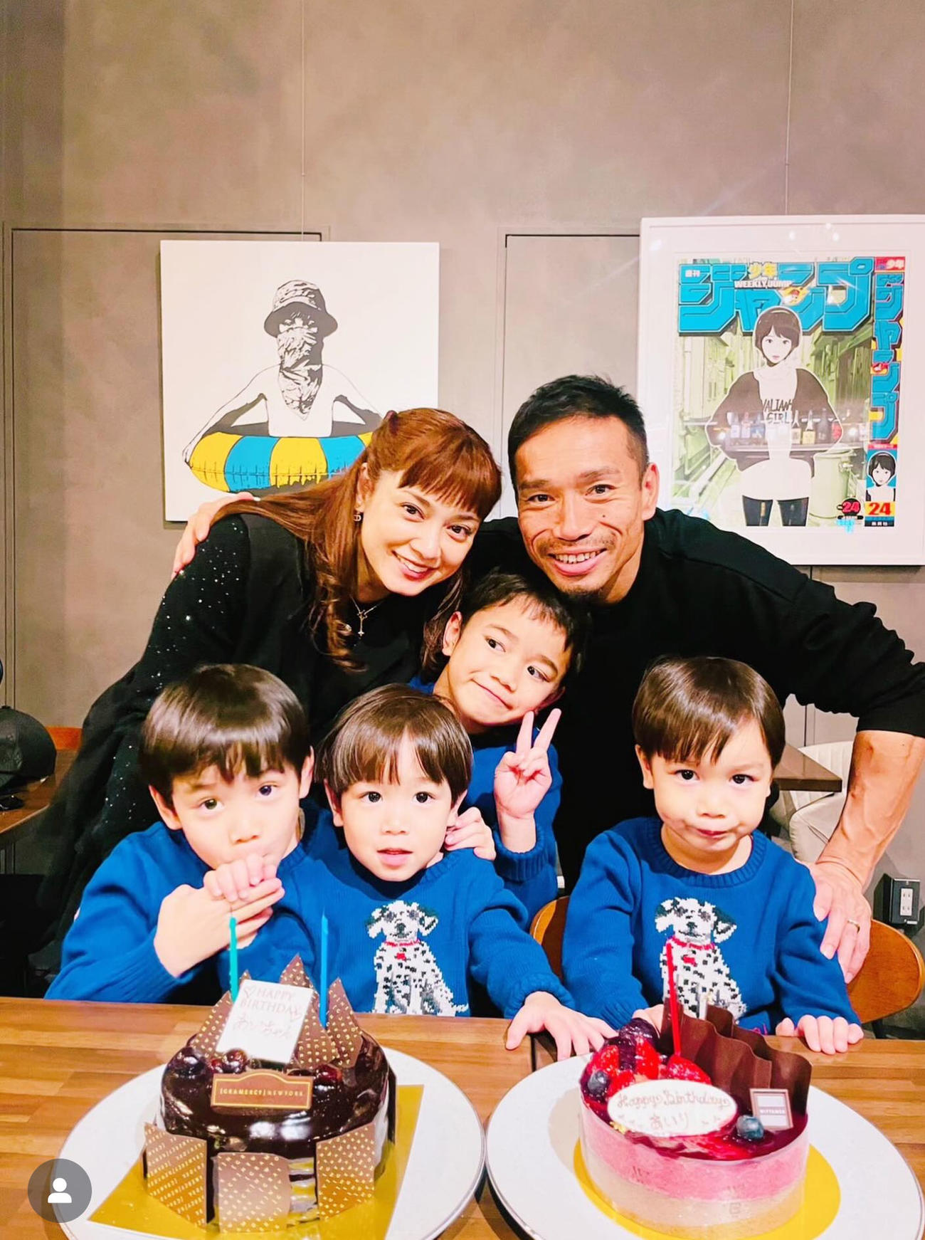 長友佑都のインスタグラムから