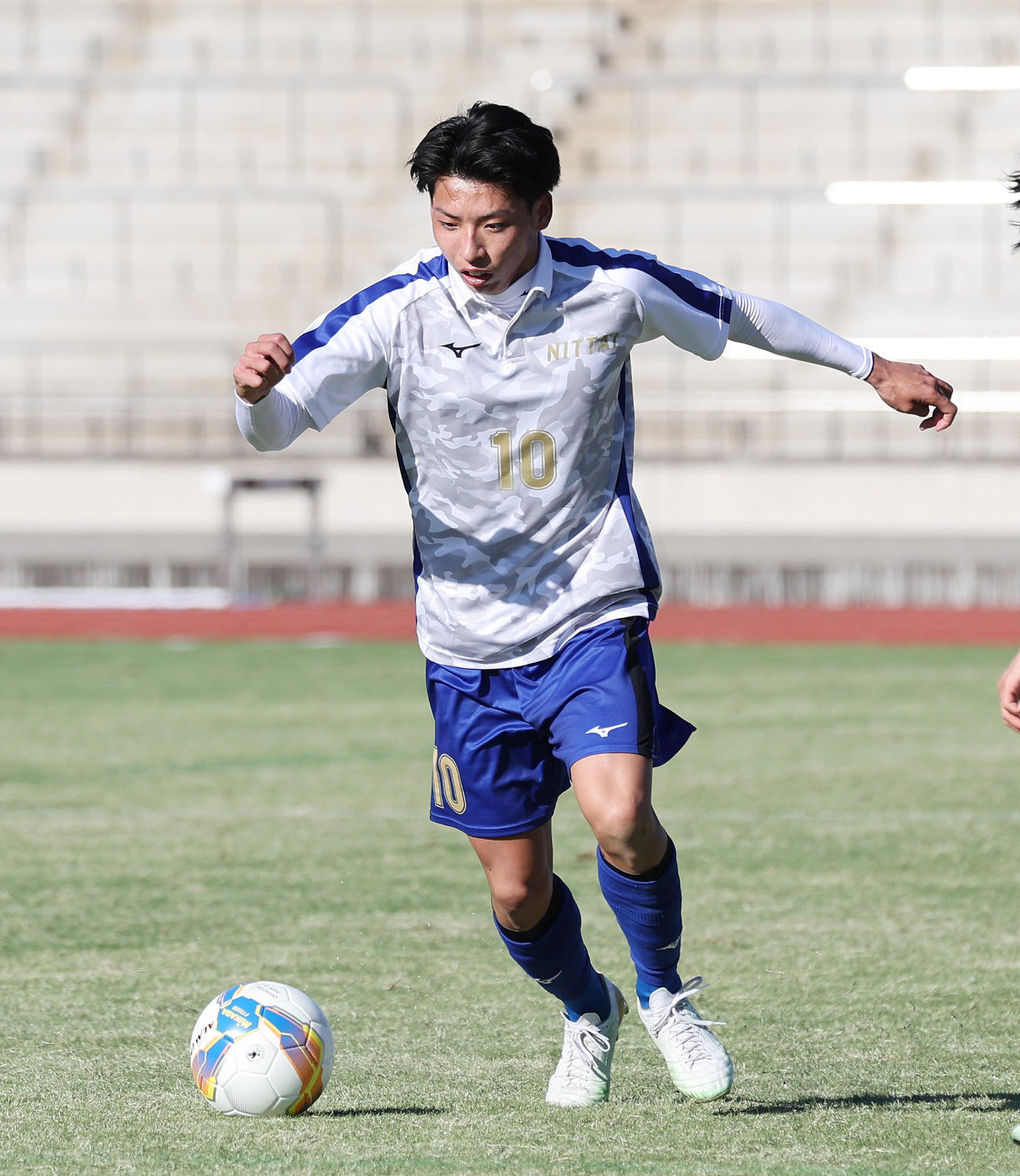 日体大柏時代の古谷柊介（2023年撮影）