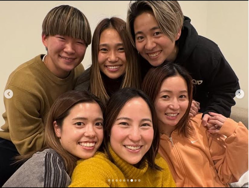 長谷川唯選手のインスタグラムから
