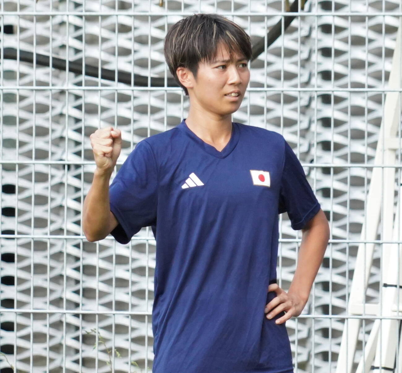 なでしこジャパンFW植木理子（24年7月撮影）
