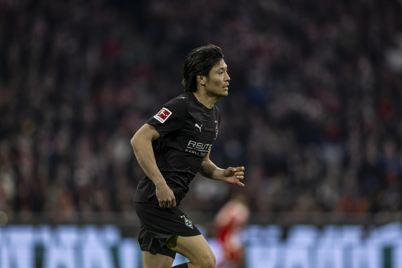 ドイツ1部ボルシアMGで活躍する日本代表FW町野修斗（クラブ提供）