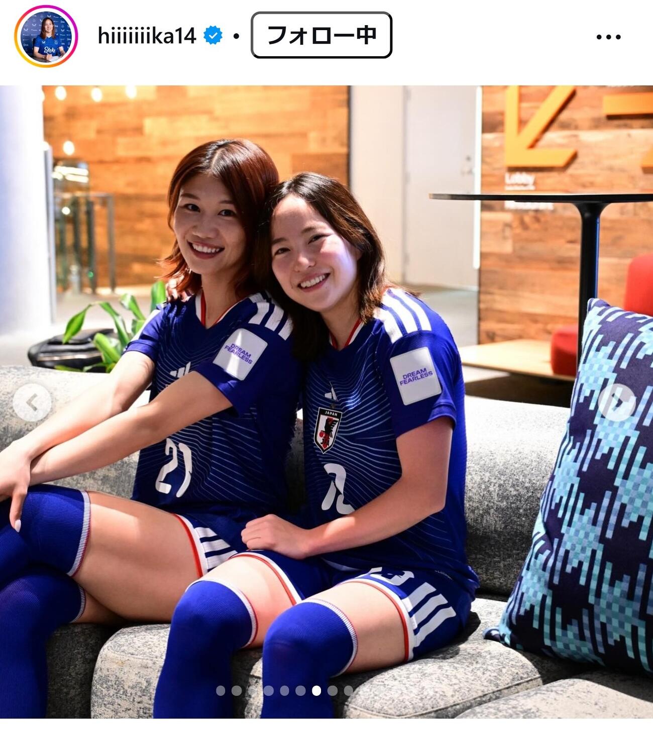 北川ひかるのインスタグラムから
