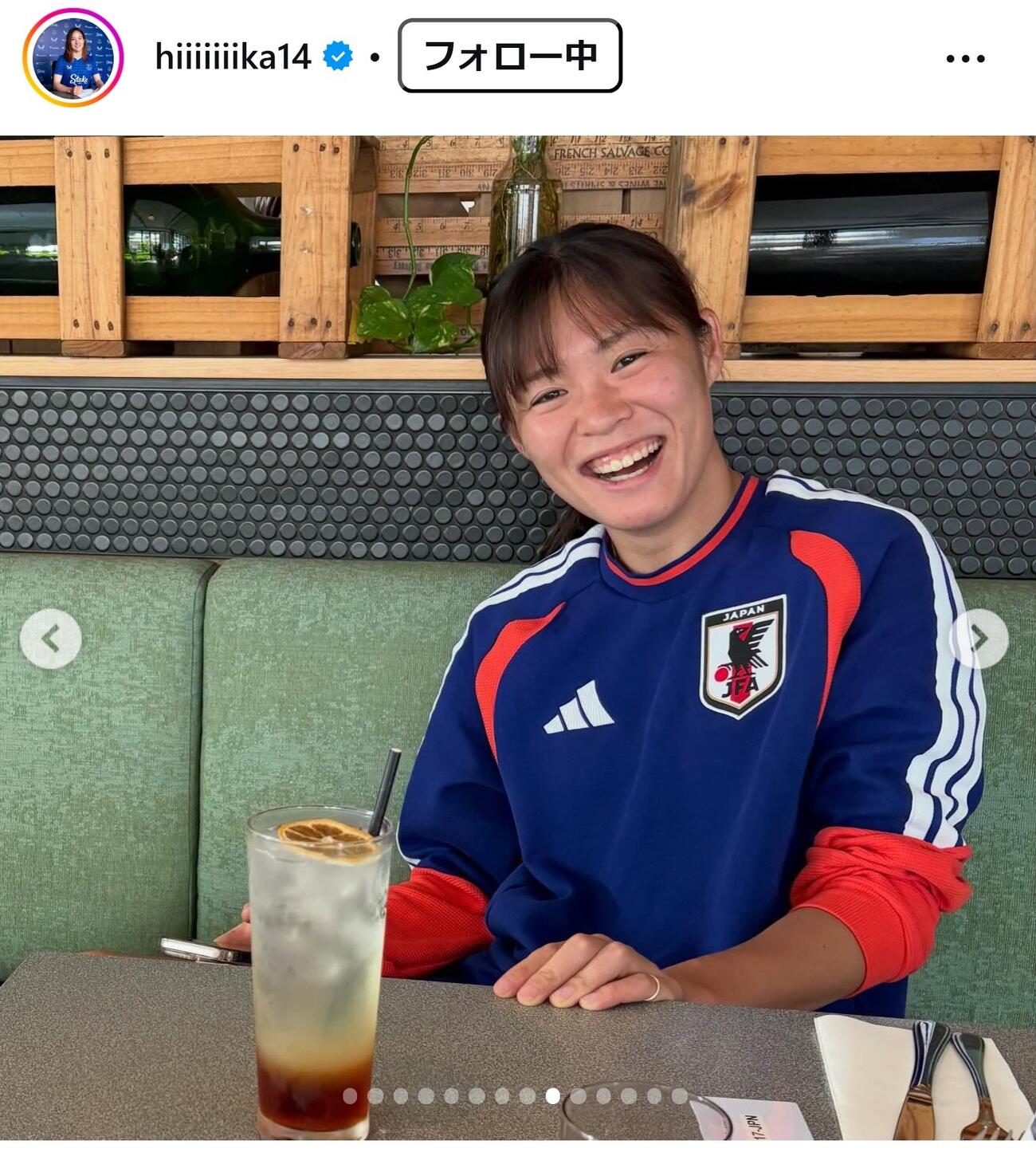 北川ひかるのインスタグラムから