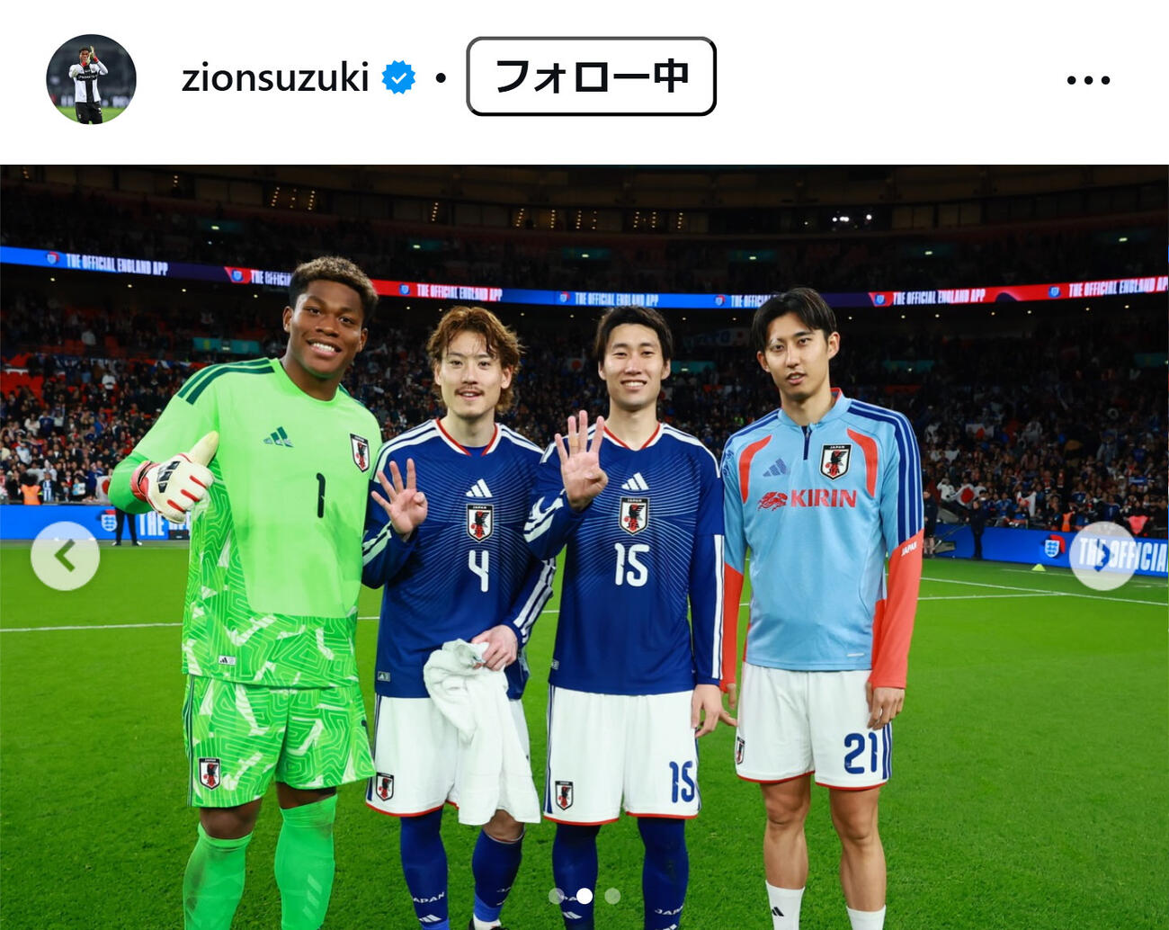 鈴木彩艶のインスタグラムから