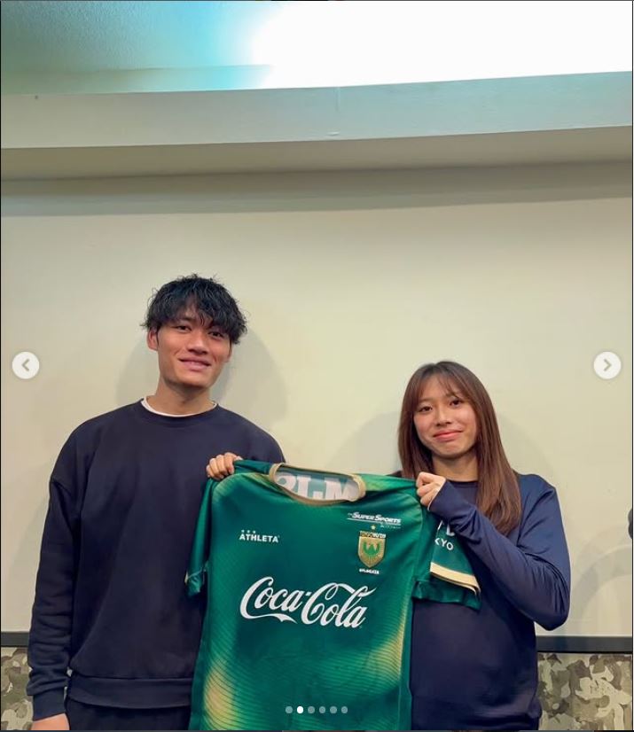 山本柚月選手のインスタグラムから