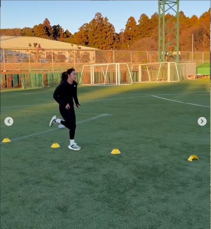 山本柚月選手のインスタグラムから
